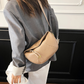 Casual Hobo Schoudertas met Verstelbare Riem