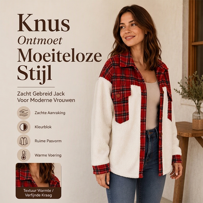 Zachte Teddyjas met Geruite Details