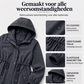 Half-Lange Regenjas met Capuchon en Taillekoord