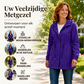 Half-Lange Regenjas met Capuchon en Taillekoord