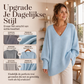 Oversized Gebreide Trui met V-Hals