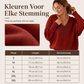 Oversized Gebreide Trui met V-Hals