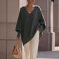 Oversized Gebreide Trui met V-Hals