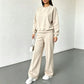 Dames rondehals sweatshirt en joggingbroek set