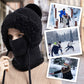 3-in-1 wintermuts met gezichtsbescherming en nekwarmer