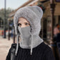 3-in-1 wintermuts met gezichtsbescherming en nekwarmer