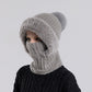 Warme 3-in-1 Wintermuts met Bivakmuts, Nekwarmer en Pluche Voering
