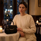 Elegante Crossbodytas met Handvat en Gouden Details