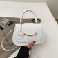 Elegante Crossbodytas met Handvat en Gouden Details