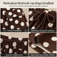 Wijde Broek met Polkadotprint, Trekkoord en Zakken