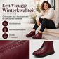 Warme Waterdichte Winter Enkellaarzen met Zachte Voering en Antislipzool