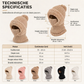 Warme 3-in-1 Wintermuts met Bivakmuts, Nekwarmer en Pluche Voering