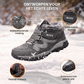 Gevoerde sneeuwboots met stevige profielzool