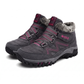 Gevoerde sneeuwboots met stevige profielzool