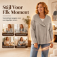 Chique damesvest met asymmetrische rits