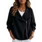 Chique damesvest met asymmetrische rits