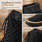 Warme Gewatteerde Dames Veterboots met Zijrits en Antislipzool