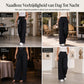 Elegante high-waist pantalon met wijde pijpen