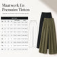 Elegante high-waist pantalon met wijde pijpen
