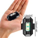 LED Stroboszkópos ütközésgátló 7 színű hűvös fények
