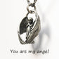 🔥Vásároljon 2 ingyen 1🔥Imádság angyal nyaklánc - Te vagy az angyalom