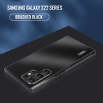 Új luxus PET csiszolt teljes védő tok Samsung Galaxy számára