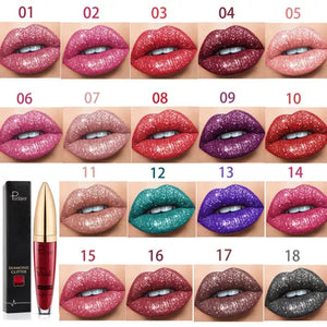 Diamond Lip Gloss Matte To Glitter folyékony rúzs vízálló