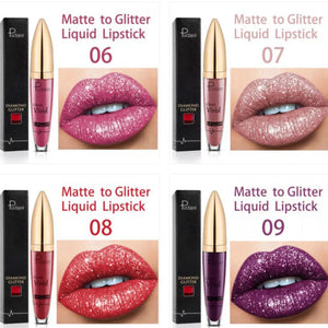 Diamond Lip Gloss Matte To Glitter folyékony rúzs vízálló