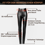 PU bőr leggings
