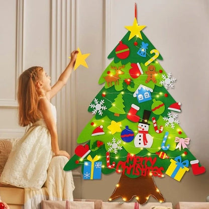 【🎄Karácsonyipromóció🎄】DIY filc karácsonyfa készlet