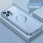 Új verzió 2.0 iPhone tok átlátszó lencsével és kameravédelemmel.