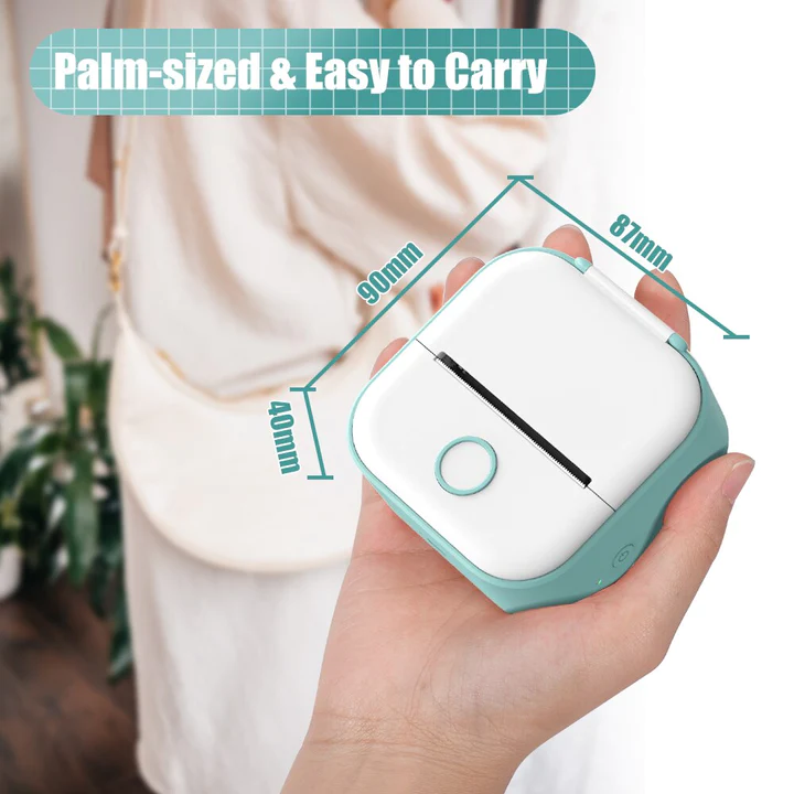 【📦Ingyenes szállítás】Mini termikus címkenyomtató