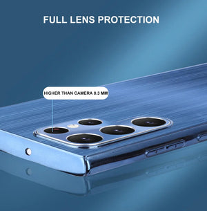 Új luxus PET csiszolt teljes védő tok Samsung Galaxy számára