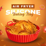 Air Fryer szilikon tepsi(100% ehető szilikon)