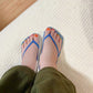Trendi manikűr nyomtatott zokni --ideális ajándék
