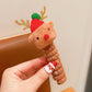 [Aranyos ajándék] Karácsonyi színes telefonhuzal hajpántok gyerekeknek